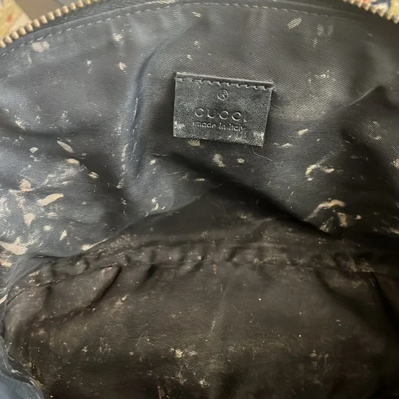 GUCCI GG calfskin marmont Matelasse cosmetic case